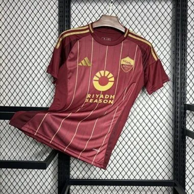 Equipaciones de fútbol de la Roma (local) 24-25, tallas S-4XL