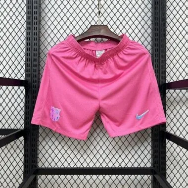 25-26 Barcelona Pink Shorts Football Trousers Soccer AAAAJersey Yupoo