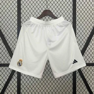 24-25 Real Madrid Home Shorts Football Apparel AAAAJersey Wholesale Yupoo