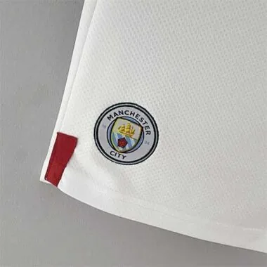 Calções do Manchester City 22-23, brancos