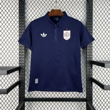 2026 Spain Polo Kit Soccer T-Shirt AAAAJersey Supply Yupoo