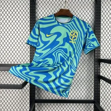 2026 Brazil Pre-Match Kit Soccer T-Shirt
