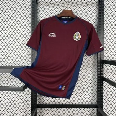 2002 Mexico Third Kit Retro Soccer T-Shirt AAAAJersey Supply Yupoo
