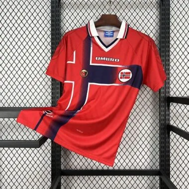 1997 Norway Home Kit Retro Soccer T-Shirt AAAAJersey Supply Yupoo