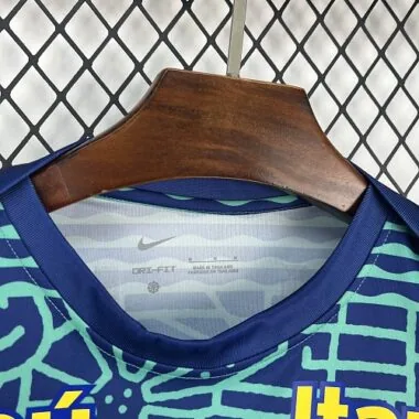 2024 Brazil Pre-Match Kit Soccer T-Shirt