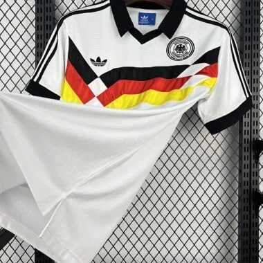88-90 Germany Home Kit Retro Soccer T-Shirt