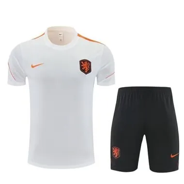 2026 Netherlands White Training Kit Soccer T-Shirt