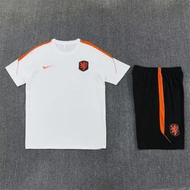 2026 Netherlands White Training Kit Soccer T-Shirt