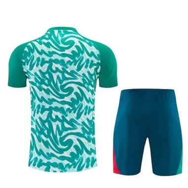26-27 Portugal Green Training Kit Soccer T-Shirt