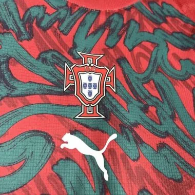 2026 Portugal Red Pre-Match Kit Soccer T-Shirt