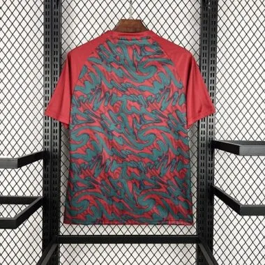 2026 Portugal Red Pre-Match Kit Soccer T-Shirt