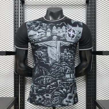 2026 Brazil Christ the Redeemer Special Edition Kit Player Version Soccer T-Shirt