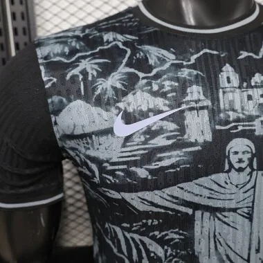 2026 Brazil Christ the Redeemer Special Edition Kit Player Version Soccer T-Shirt