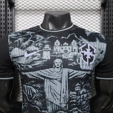 2026 Brazil Christ the Redeemer Special Edition Kit Player Version Soccer T-Shirt