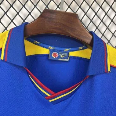 1998 Colombia Away Kit Retro Soccer T-Shirt