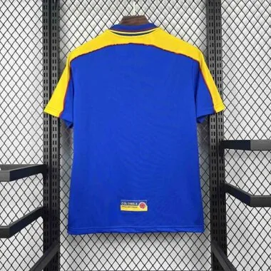 1998 Colombia Away Kit Retro Soccer T-Shirt