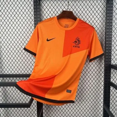 2012 Netherlands Home Kit Retro Soccer T-Shirt