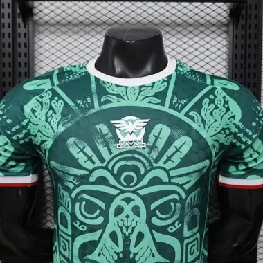 2026 Mexico Green Special Edition Kit Player Version Soccer T-Shirt