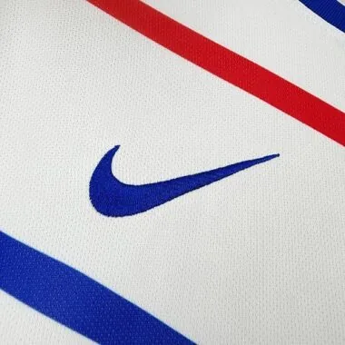 2012 France Away Long Sleeves Kit Retro Soccer T-Shirt
