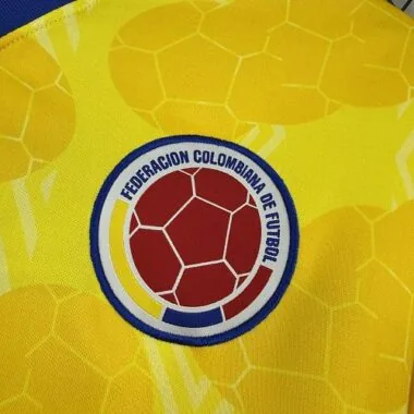 1994 Colombia Home Long Sleeves Kit Retro Soccer T-Shirt