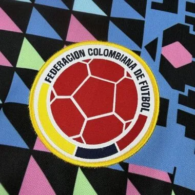 1990 Colombia Goalkeeper Long Sleeves Kit Retro Soccer T-Shirt
