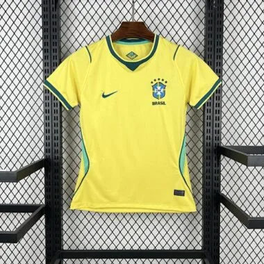 World Cup Jersey 2026 Brazil Home Womens Kit Soccer T-Shirt AAAAJersey Supply Yupoo