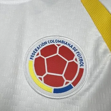 2026 Colombia White Pre-Match Kit Soccer T-Shirt