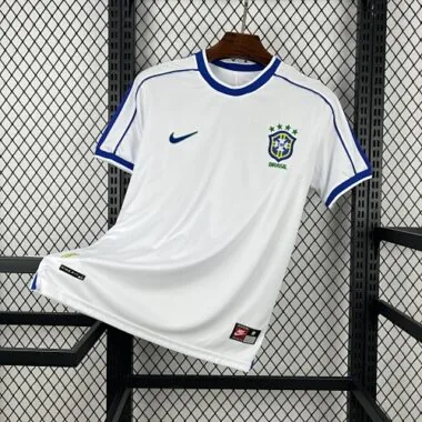 1998 Brazil Special Edition Kit Retro Soccer T-Shirt