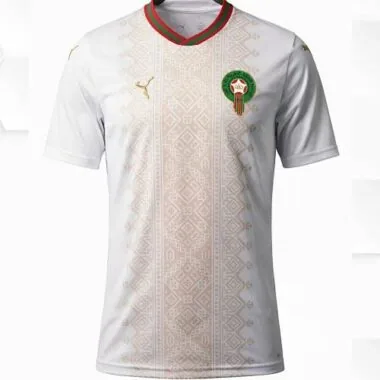 World Cup Jersey 2026 Morocco Away Kit Soccer T-Shirt AAAAJersey Supply Yupoo