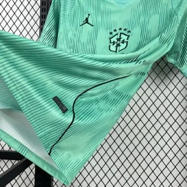 Camisa da Copa do Mundo de 2026 – Equipamento do guarda-redes do Brasil – Camisola de futebol