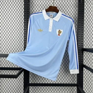 2026 France 120th Anniversary Long Sleeves Kit Soccer T-Shirt
