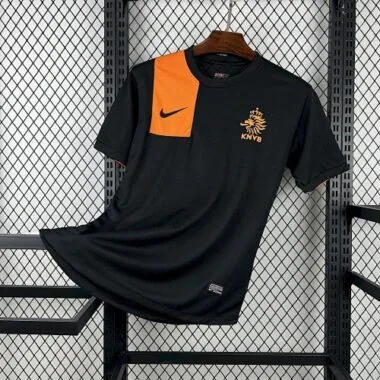 2012 Netherlands Away Kit Retro Soccer T-Shirt