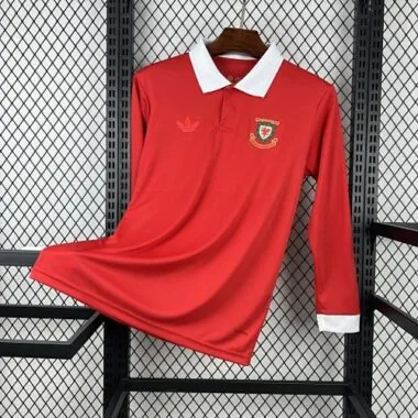 2026 Wales Special Edition Long Sleeves Kit Soccer T-Shirt AAAAJersey Supply Yupoo