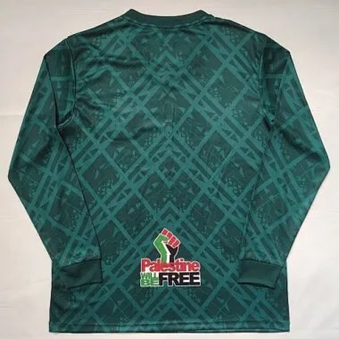 Maglia da calcio a maniche lunghe “Palestine Green Special Edition” 2026
