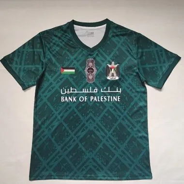 2026 Palestine Green Special Edition Kit Soccer T-Shirt AAAAJersey Supply Yupoo