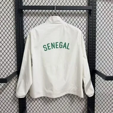 2026 Algeria White Windbreaker Jackets Kit Soccer T-Shirt