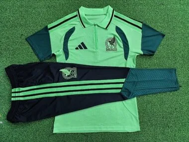 2026 Mexico Green Training Kit Soccer T-Shirt