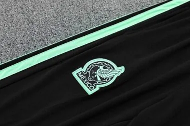 2026 Mexico Green Long Sleeve tracksuit Kit Soccer T-Shirt