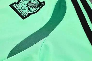 2026 Mexico Green Long Sleeve tracksuit Kit Soccer T-Shirt