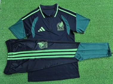 2026 Mexico Black Training Kit Soccer T-Shirt