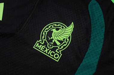 2026 Mexico Black Training Kit Soccer T-Shirt
