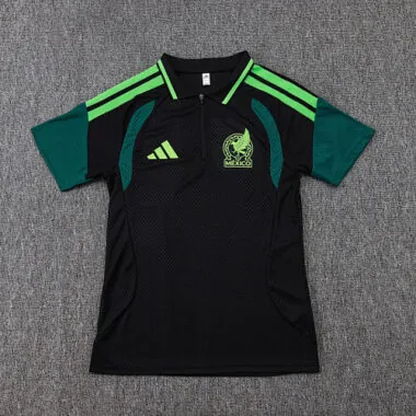 2026 Mexico Black Training Kit Soccer T-Shirt