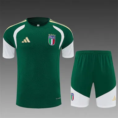 2026 Italy Green Training Soccer T-Shirt AAAAJersey Yupoo