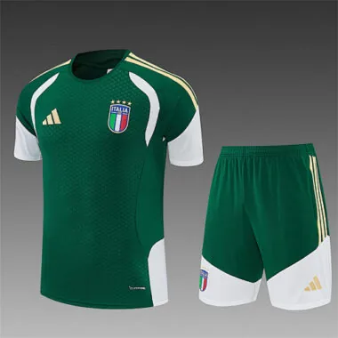 2026 Italy Green Training Soccer T-Shirt
