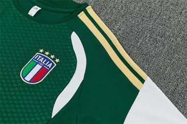 2026 Italy Green Training Soccer T-Shirt