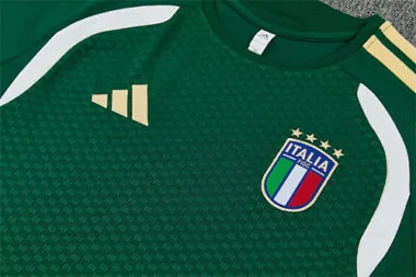 2026 Italy Green Training Soccer T-Shirt