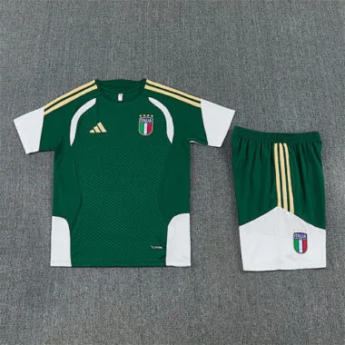 2026 Italy Green Training Soccer T-Shirt
