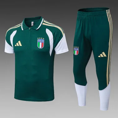 2026 Italy Green Training Kit Soccer T-Shirt AAAAJersey Supply Yupoo