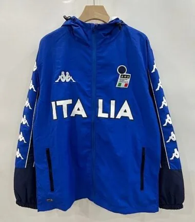2026 Italy Blue Windbreaker Jackets Kit Soccer T-Shirt AAAAJersey Supply Yupoo