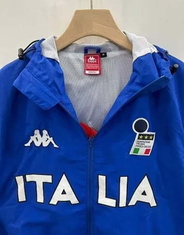 2026 Italy Blue Windbreaker Jackets Kit Soccer T-Shirt